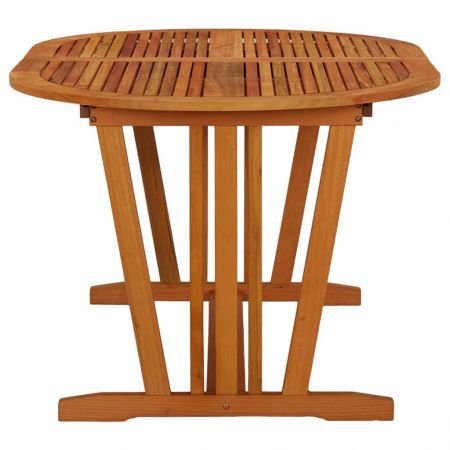 Garden Table 200x100x75 cm Solid Wood Eucalyptus