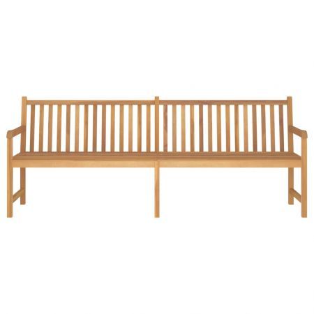 Garden Bench 228 cm Solid Teak Wood