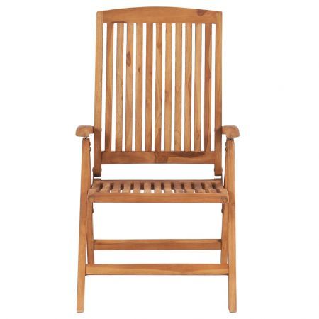 Garden Chairs 2 pcs with Taupe Cushions Solid Teak Wood