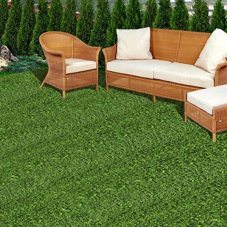 30x Artificial Grass Floor Tile