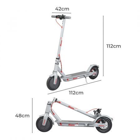 Electric Scooter 500W 25KM/H 8.5inch in Grey