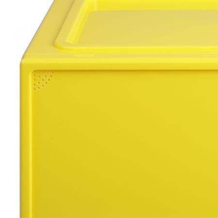 Sneaker Display Case 6x Clear Yellow