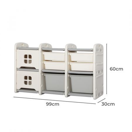 Drawer Storage Cabinet Classified 6 Cells