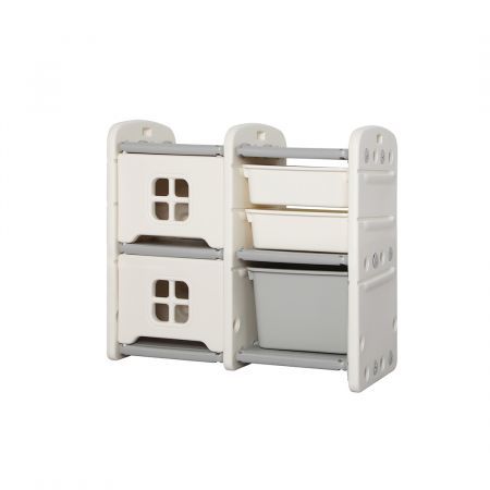 Drawer Storage Cabinet Classified 4 Cells