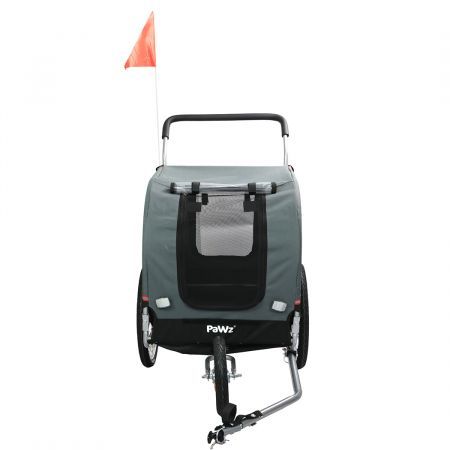 Pet Stroller Bike Trailer 3-IN-1 Sunroof