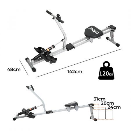 Hydraulic Rowing Machine 12 Levels