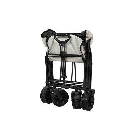 Garden Camping Trolley Outdoor Beige