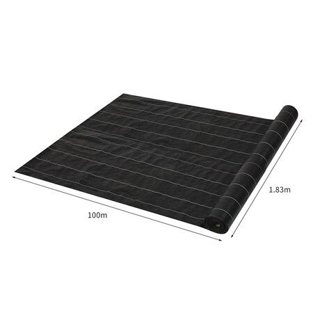 Weed Mat 1.83mx100m Plant Control XXX-Large