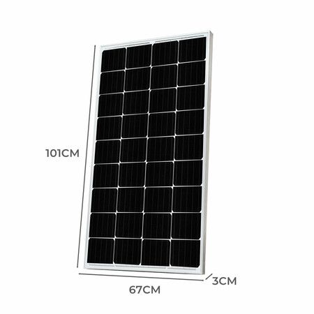 12V 250W Solar Panel Kit Mono Caravan