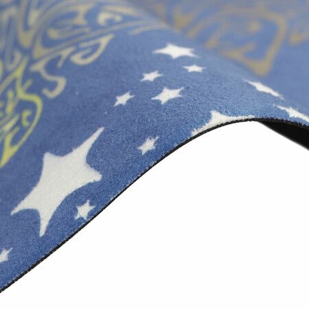 Yoga Mat Foldable Non-Slip Exercise Blue