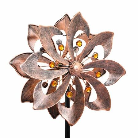 Garden Windmill Wind Spinner Metal Ornaments