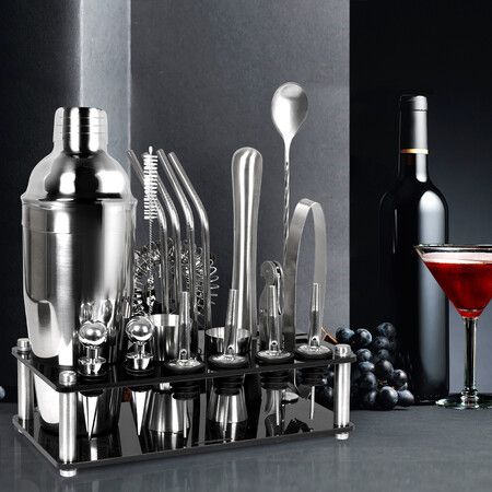 Cocktail Shaker Set Stainless Steel