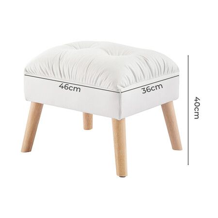 Accent Ottoman Chair Footstool