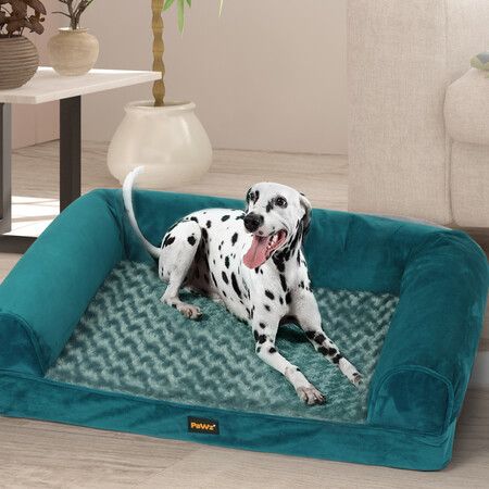 Pet Bed Sofa Dog Bedding Soft Warm XXL Blue XX-Large