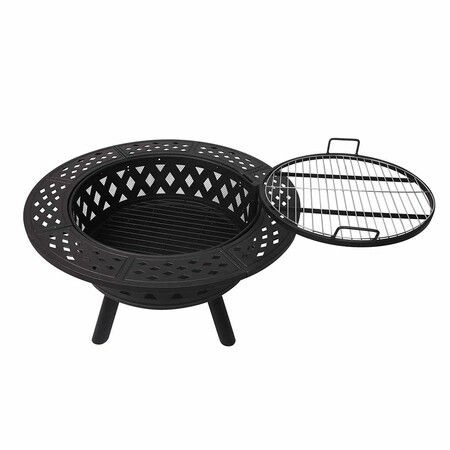 Fire Pit BBQ Grill Outdoor Fireplace