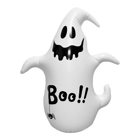 Halloween Inflatables Ghosts, 1.35m Blow Ups Ghost Outdoor Decoration, Inflatables Tumbler Ghost Yard Decor for Halloween Party Supplies