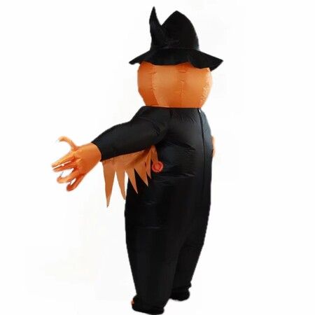 150-190cm Halloween Inflatable Pumpkin Costume Christmas Funny Blow Up Inflatable Suit for Men Women