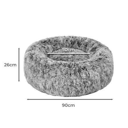 Replaceable Cover For Pet Bed Chacoal Cover Large