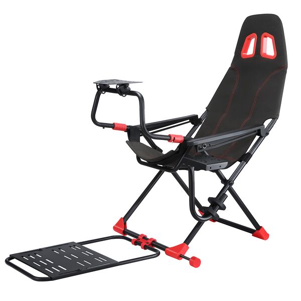 Racing Simulator Wheel Stand Sim Steering Gaming Adjustable Foldable Seat Cockpit Game Accessories Logitech G25 G902 Fanatec Thrustmaster MOZA