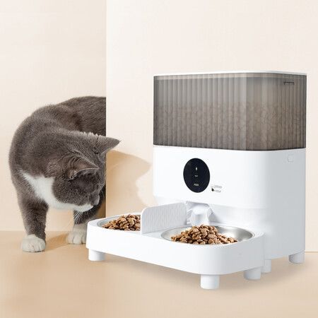 7L Automatic Pet Feeder Wifi Dog White