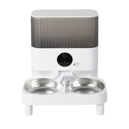 7L Auto Pet Feeder Automatic Camera White