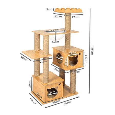 Cat Tree Scratching Post Scratcher