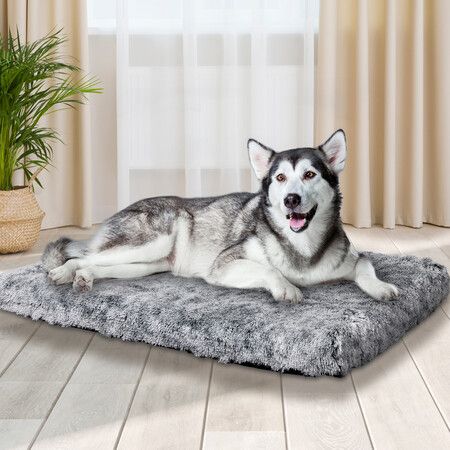 Dog Mat Pet Calming Bed Memory XXL Charcoal XX-Large