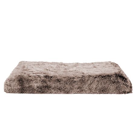 Dog Mat Pet Calming Bed Memory M Coffee Medium