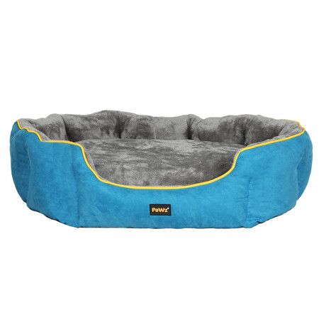 Electric Pet Heater Bed Heated S Blue Small