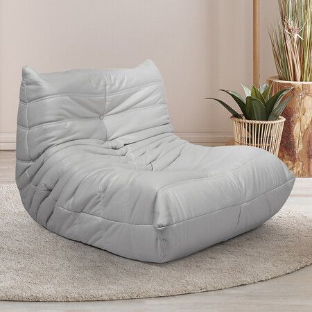 Floor Chair Caterpillar Sofa Grey