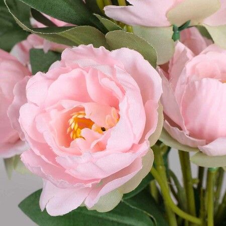 Artificial Flowers Silk Roses Pink