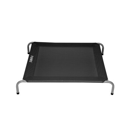 Elevated Trampoline Pet Bed Dog M Black Medium