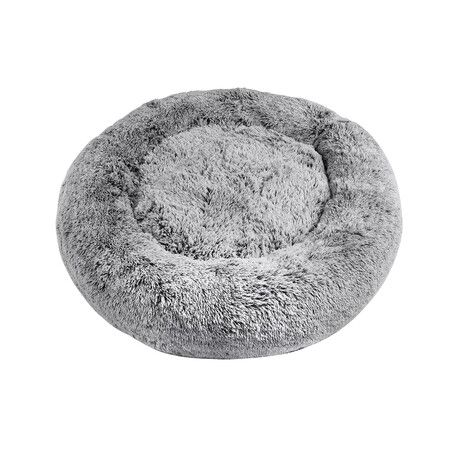 Pet Bed Memory Foam Dog Donut Charcoal Medium