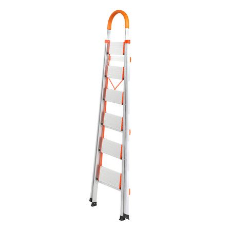 6 Step Ladder Folding Aluminium