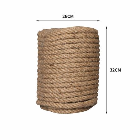 Jute Rope Hemp Sisal 20MMX50M 20x50