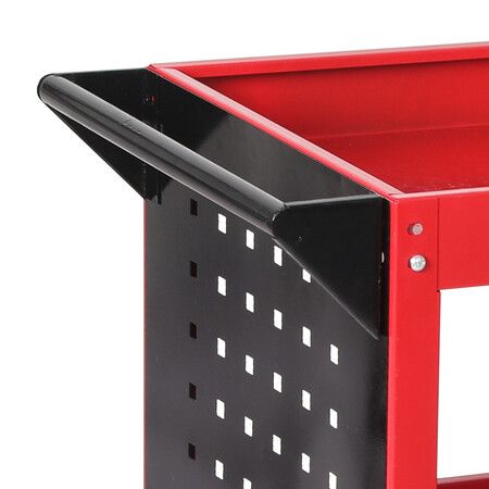 Tool Trolley Cart 3 Tier Red