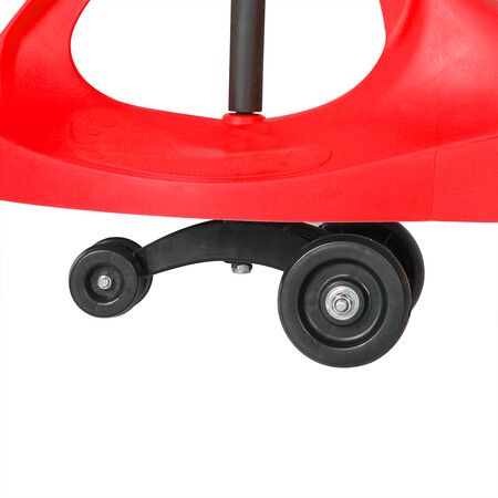 Kids Ride On Swing Car Toys Wiggle Red