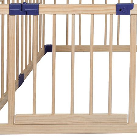 Kids Playpen Wooden Baby Safety Medium