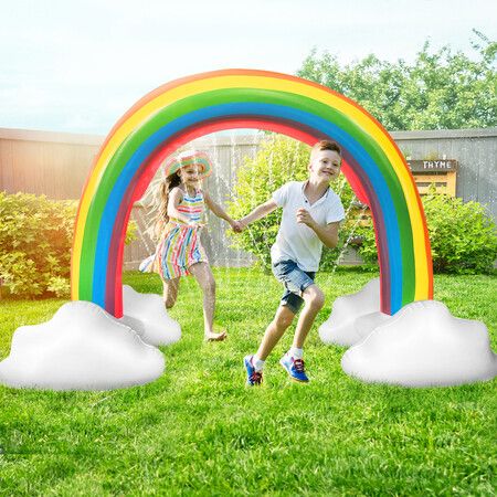 Inflatable Sprinkler Arch Rainbow Water