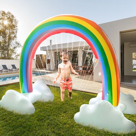 Inflatable Sprinkler Arch Rainbow Water