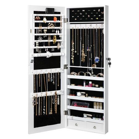 Mirror Jewellery Cabinet Touch