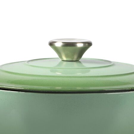 4L Enamel Dutch Oven Pot in Green Colour