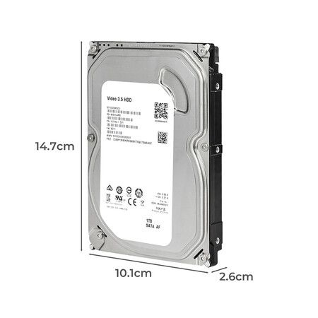 1TB Hard Drive For Security