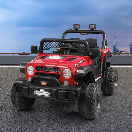 Kids Ride On Car Electric Jeep Red