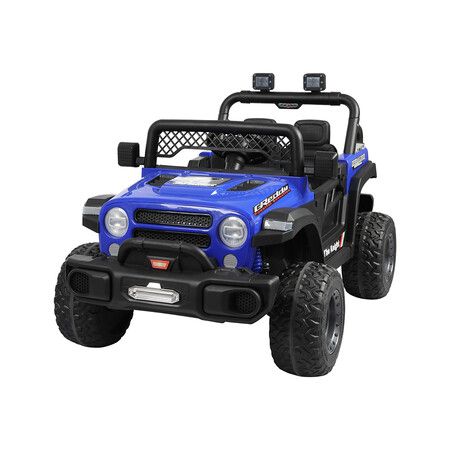 Kids Ride On Car Electric Jeep Blue