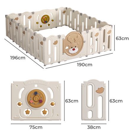 Kids Playpen Baby Safety Gate