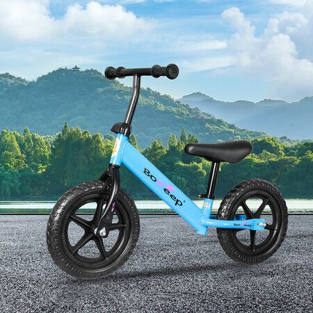 Kids Balance Bike Ride On Toys Blue