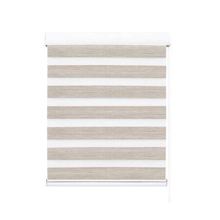 Blackout Zebra Roller Blind Curtains 90x210 Beige