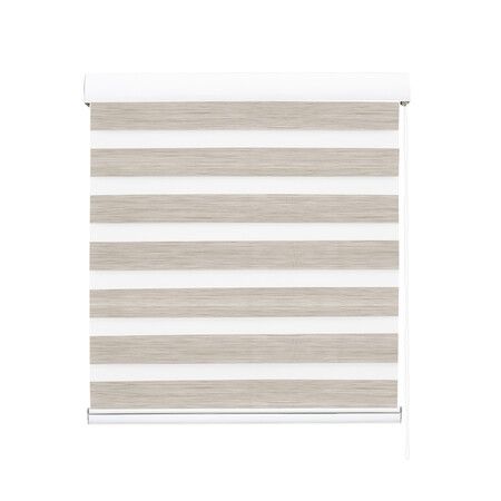 Blackout Zebra Roller Blind Curtains 180x210 Beige