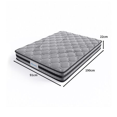 Spring Mattress Bed Pocket Egg Single